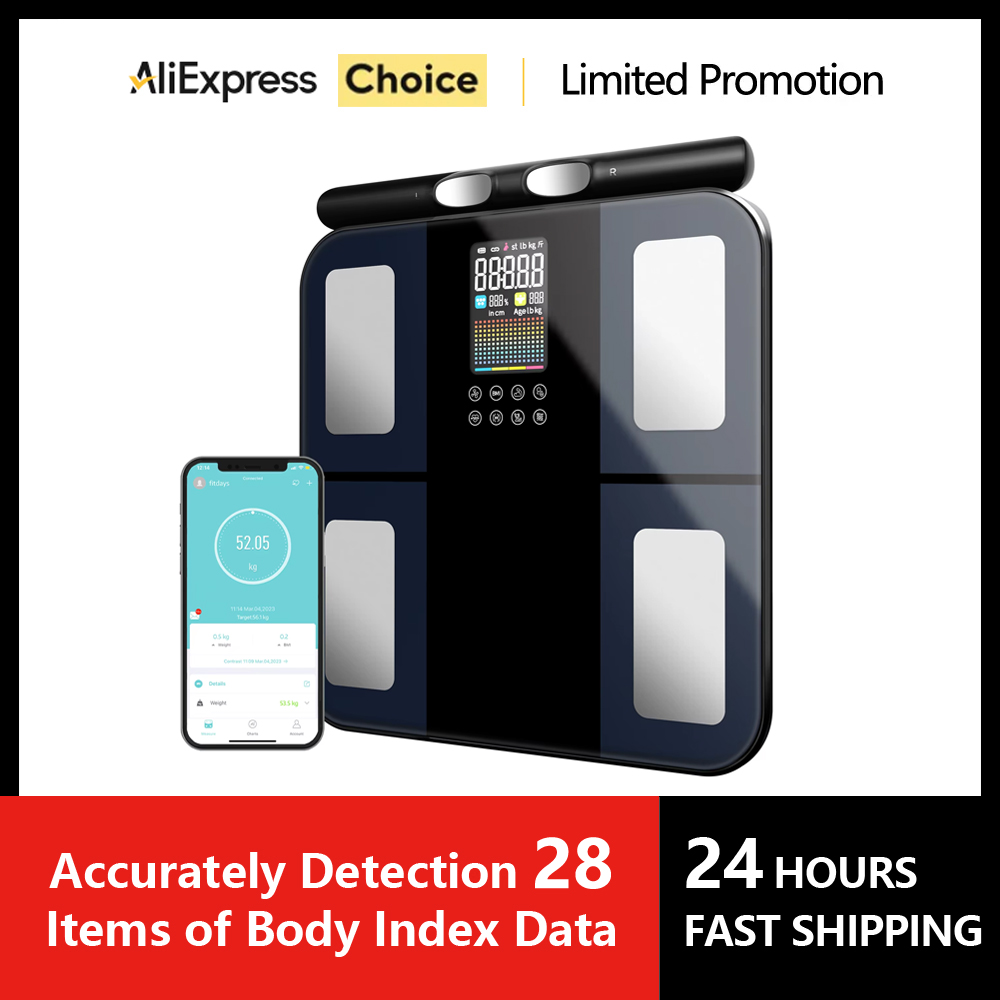Digital Body Weight Scale - Báscula Inteligente de Composición Corporal Digital,
