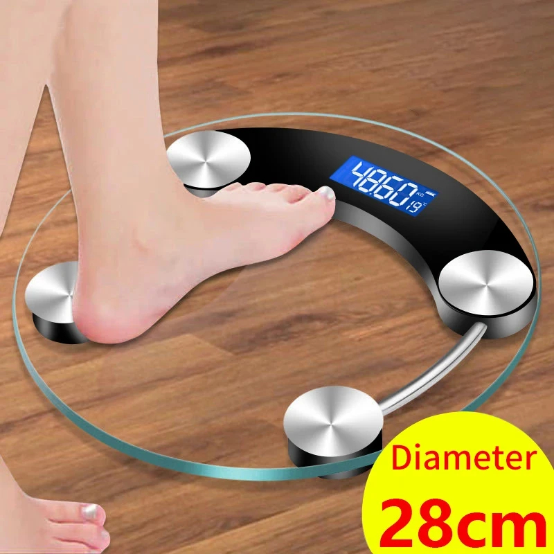 Digital Body Weight Scale - Báscula Digital inteligente con pantalla LCD,