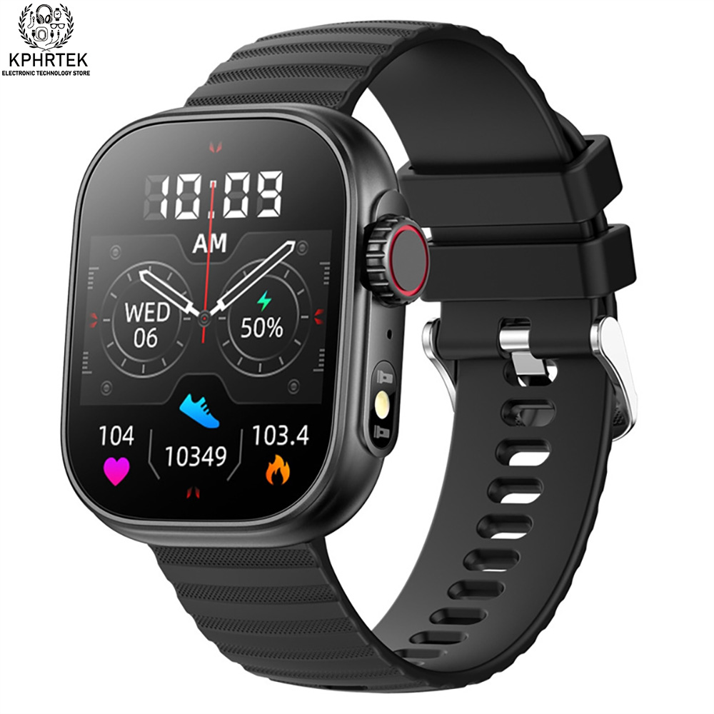 Xbody Health & Wellness - Reloj Inteligente ZW39 para Hombre, Bluetooth