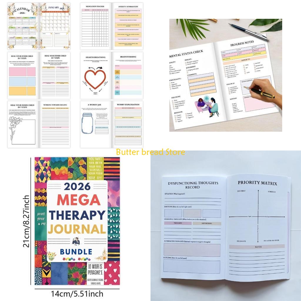 Health Wellness Journal - W89C Diario recuperación salud Mental, planificador