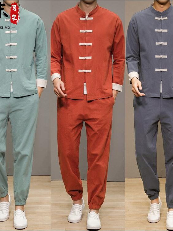 Health & Wellness Là Gì - Traje Tang de lino y algodón