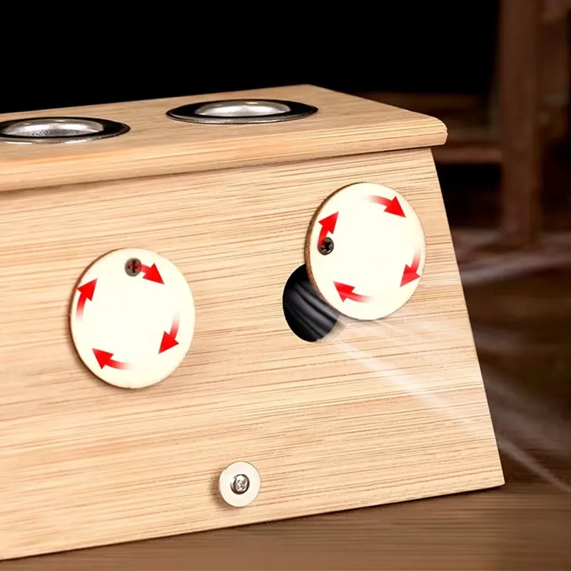 Caja de Moxibustión Portátil,  - Health Wellness And Spa reseña y precio