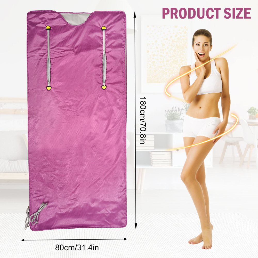 Manta de sauna con mangas, man - Sauna Blanket Infrared reseña y precio