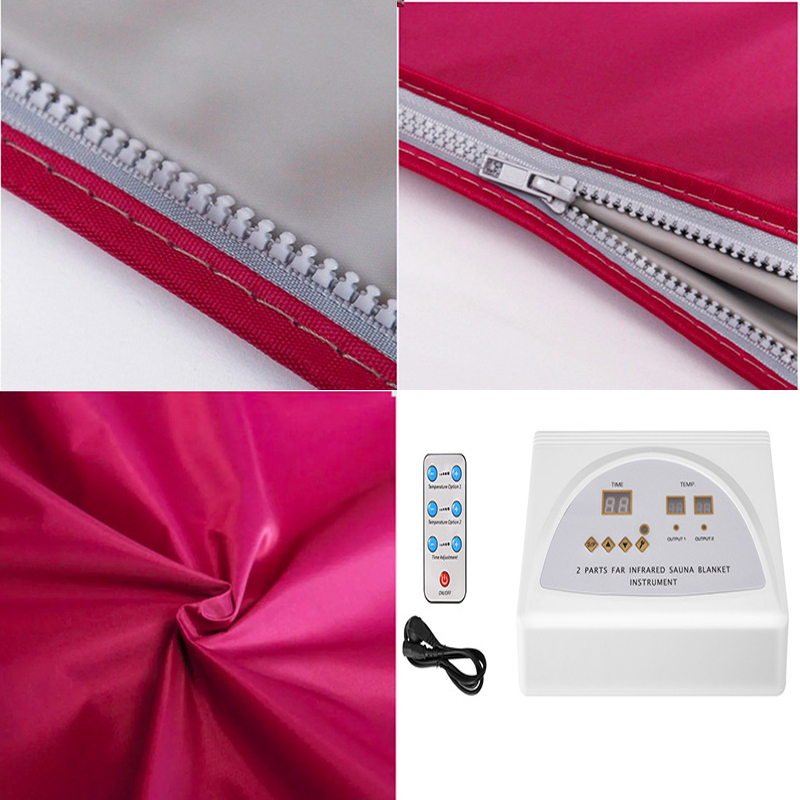 Manta de sauna de 220 V con di - Sauna Blanket Infrared reseña y precio