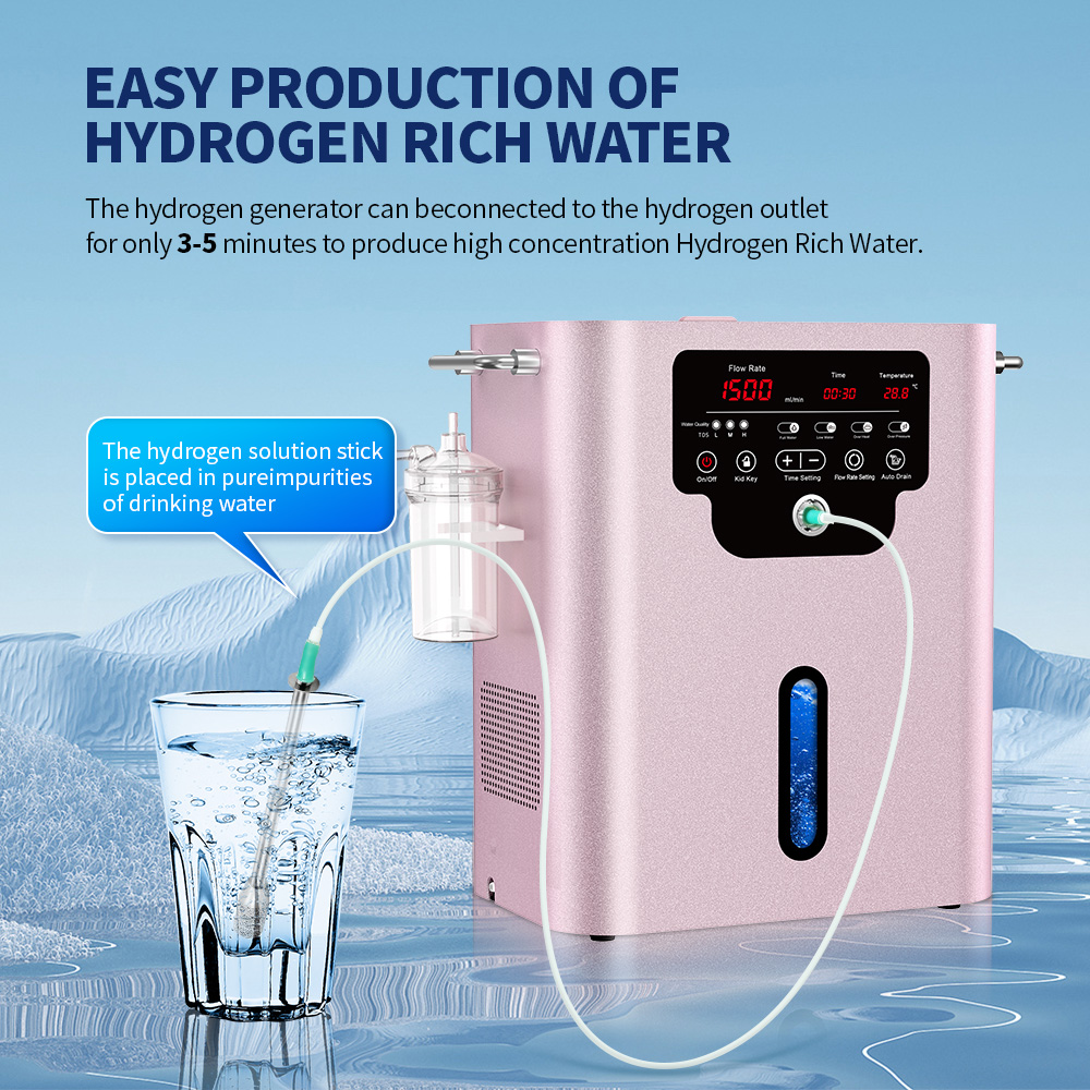 Generador de Agua Hidrogenada  - Health Wellness Activities reseña y precio