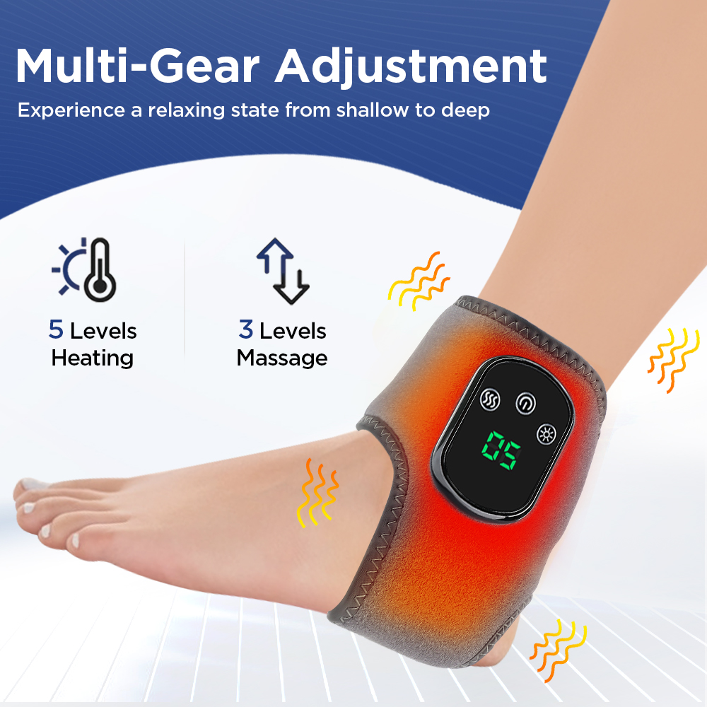 Masajeador de tobillo eléctric - Ankle Brace Support reseña y precio