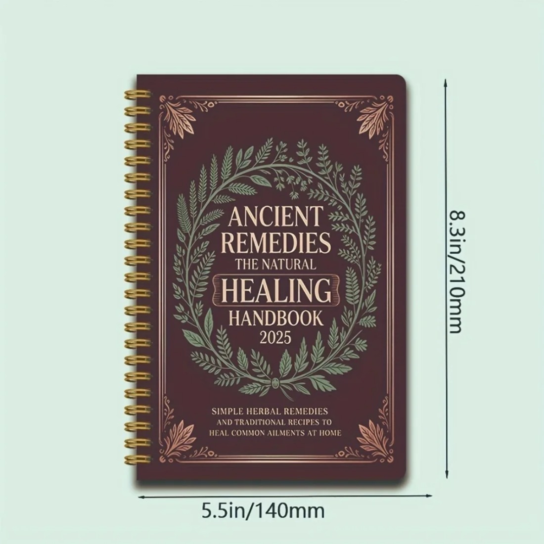 Cuaderno de Curación Natural 2 - Health Wellness Journal reseña y precio