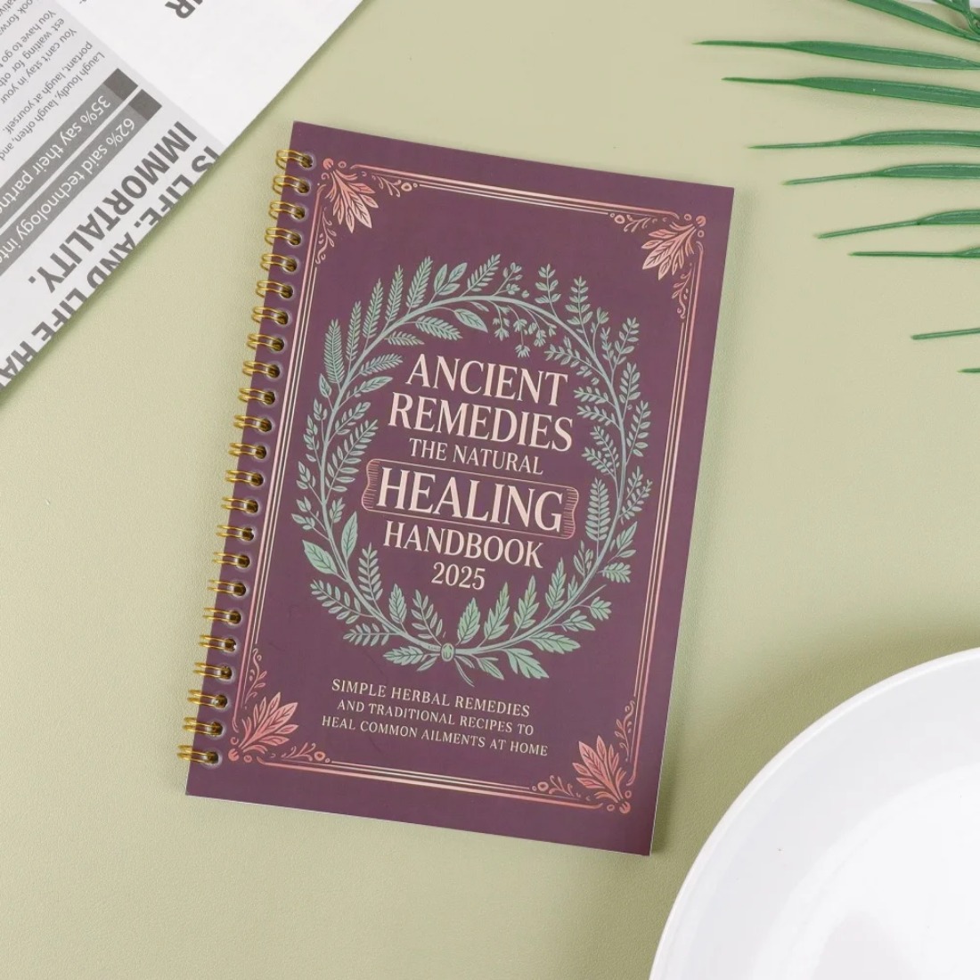 Cuaderno de Curación Natural 2 - Health Wellness Journal reseña y precio