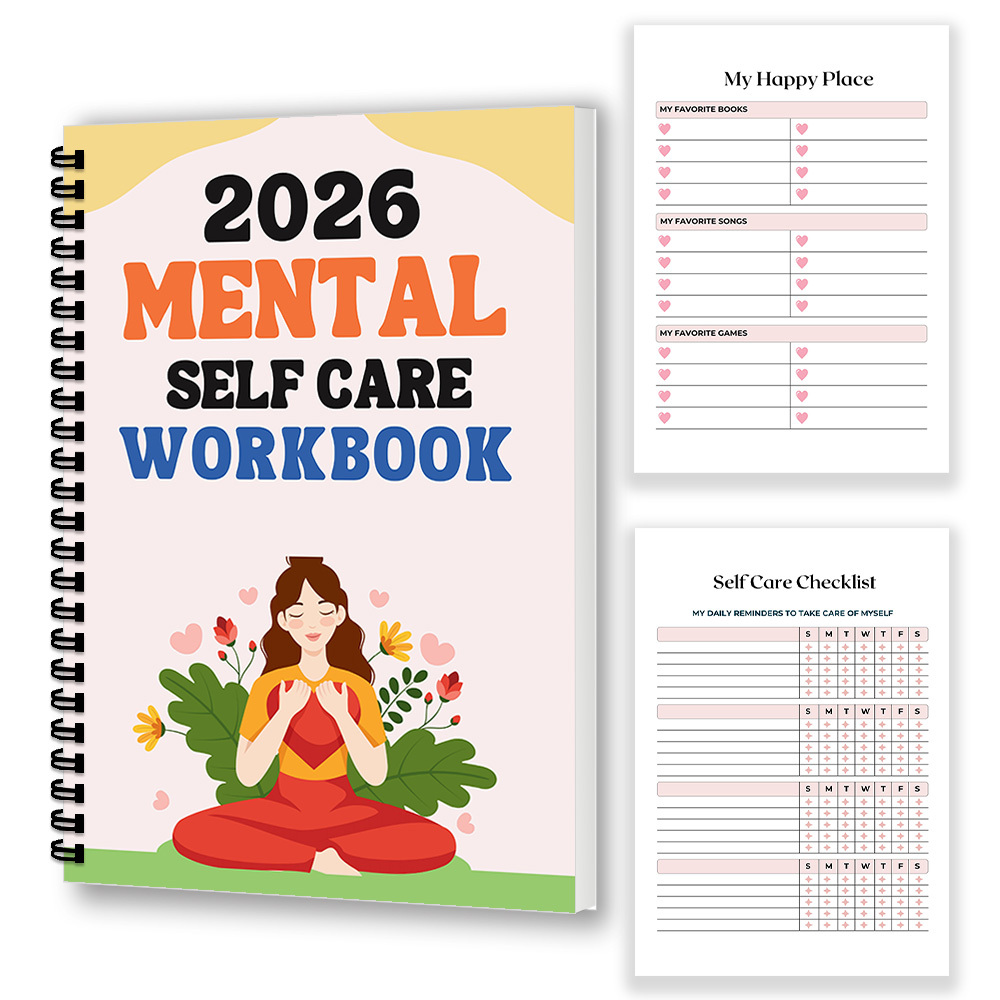 1PC 2026 Mindful Mental Self-C - Health Wellness Journal reseña y precio