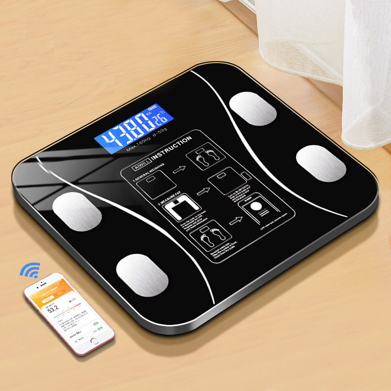 Báscula de Grasa Corporal Inte - Digital Body Weight Scale reseña y precio
