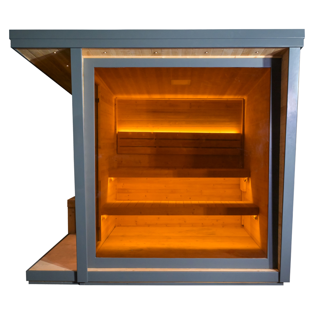 Sauna Seca Moderna para Exteri - Health Wellness And Spa reseña y precio