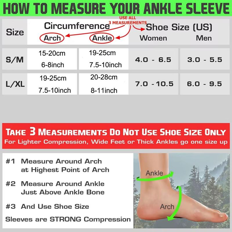 1 par de tobilleras deportivas - Ankle Brace Support reseña y precio