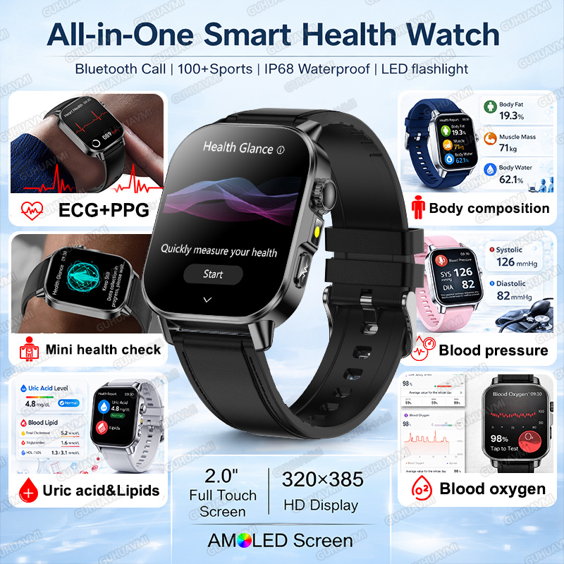 Reloj Inteligente 2026 Ultra A - Health Wellness Activities reseña y precio